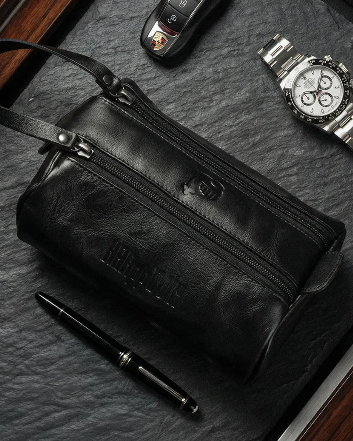 Le mans travels kit Preto