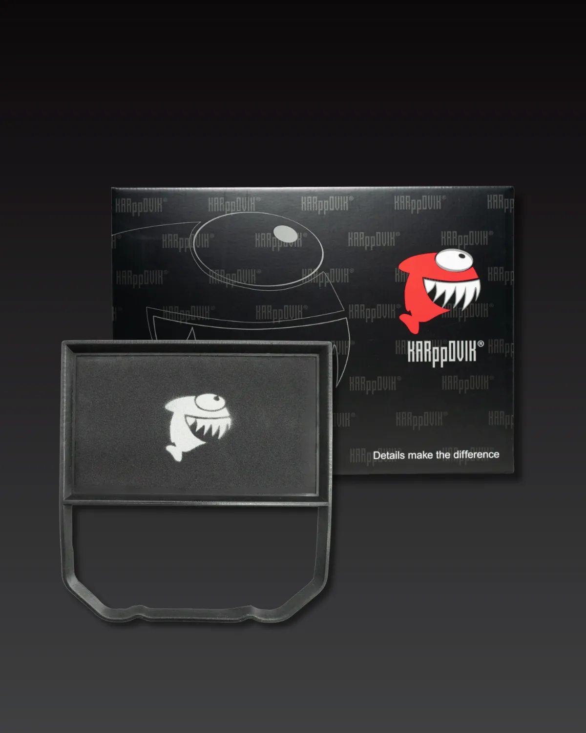 Filtro de ar esportivo Karppovik KF0003 — alto fluxo — encaixe direto Volkswagen Fox, Gol, Polo