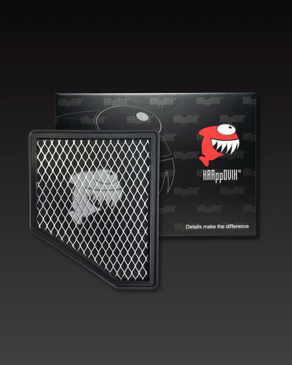 Filtro de ar esportivo Karppovik KF0028 — alto fluxo — encaixe direto Chevrolet Camaro
