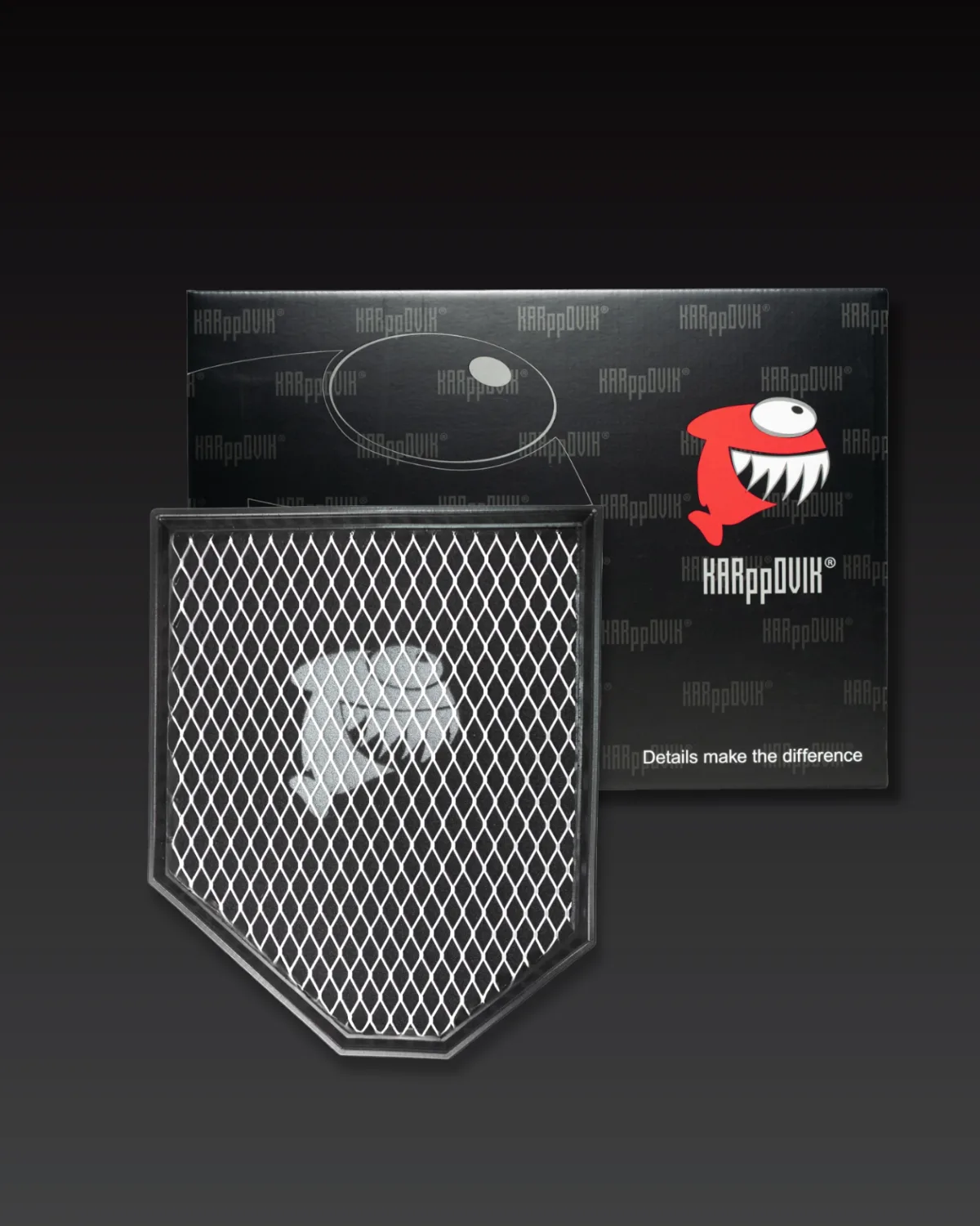 Filtro de ar esportivo Karppovik KF0257 — alto fluxo — encaixe direto BMW X3, X4