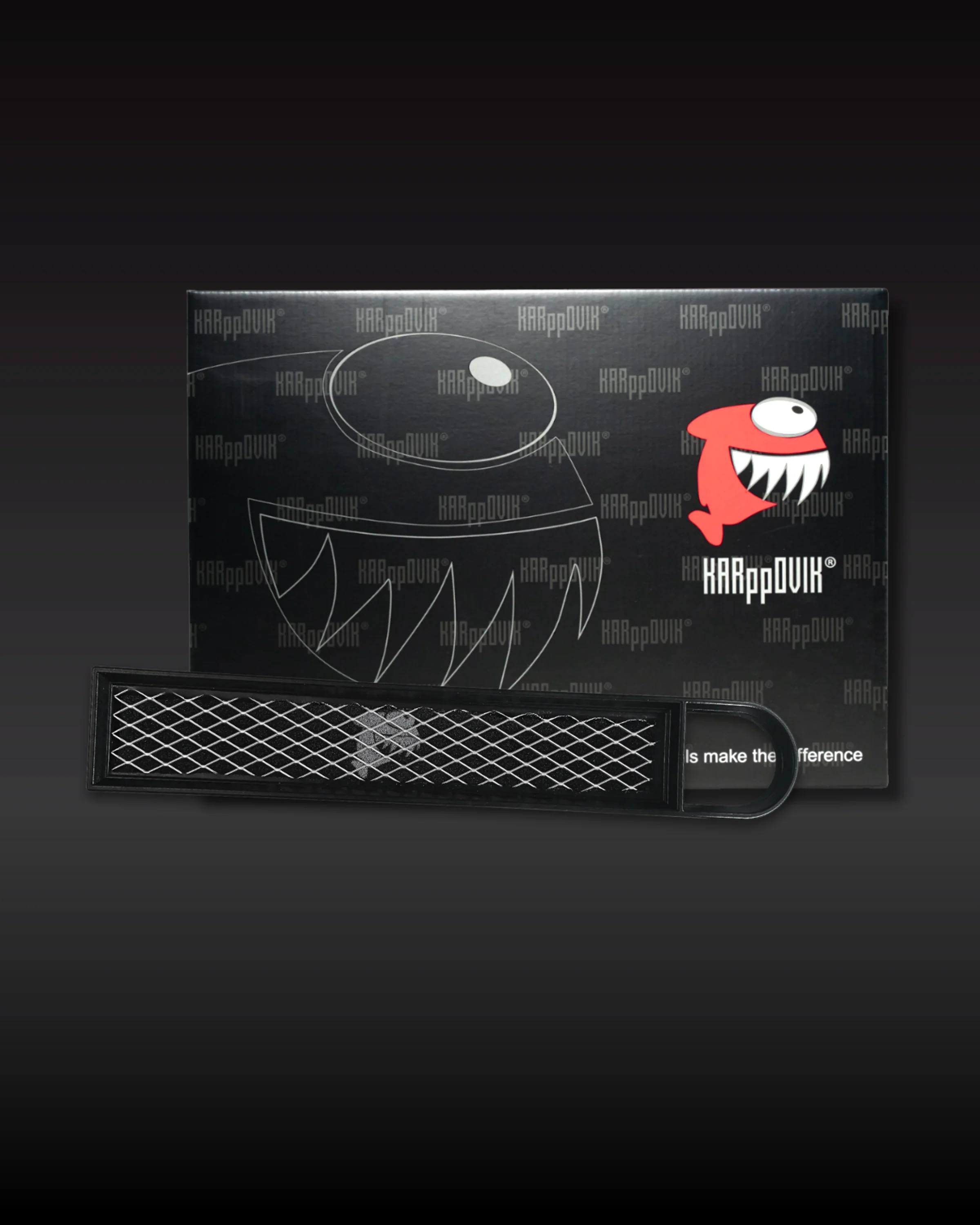 Filtro de ar esportivo Karppovik KF0286 — alto fluxo — encaixe direto drop-in (ver compatibilidade)