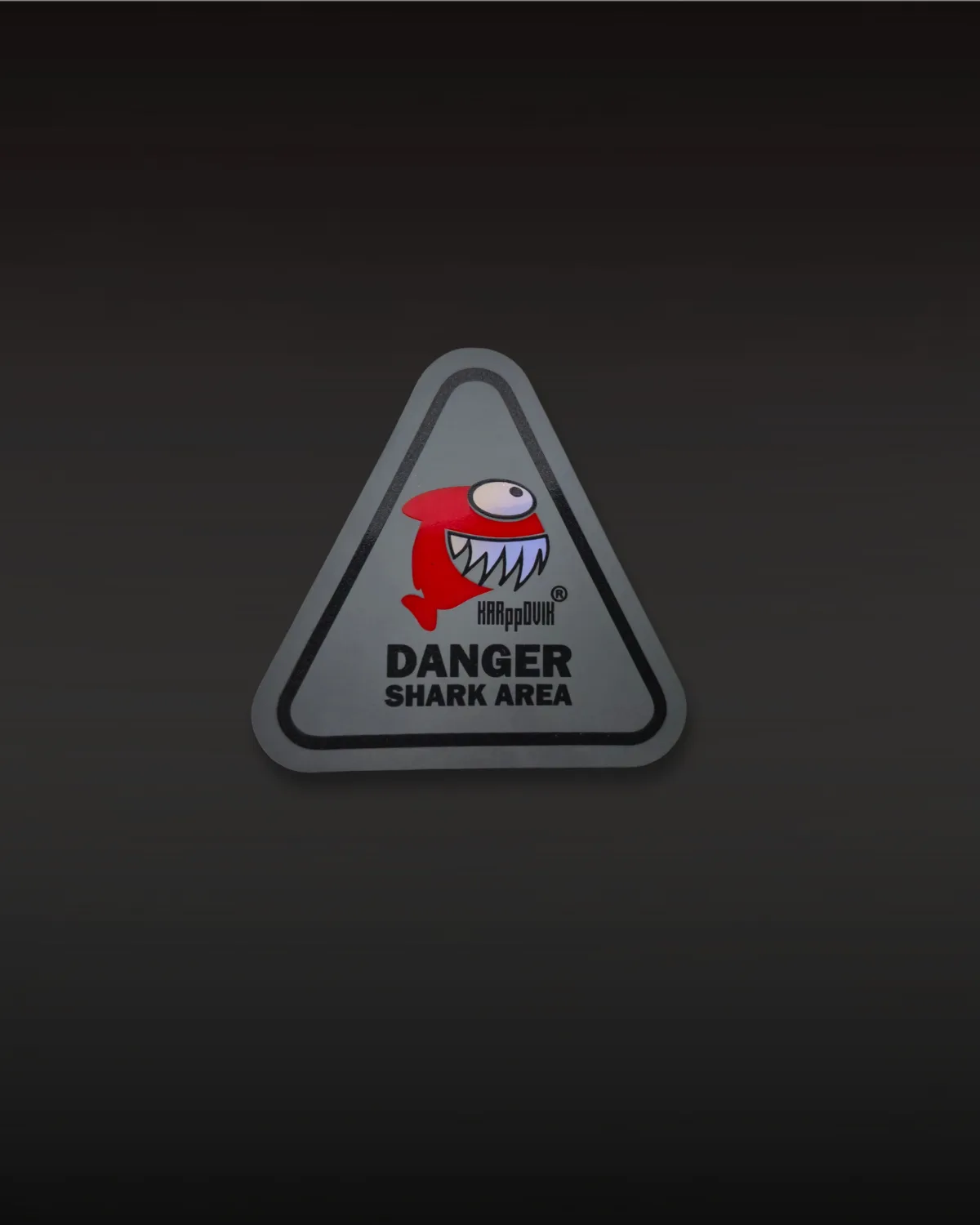 Adesivo Danger Shark Area - 2024