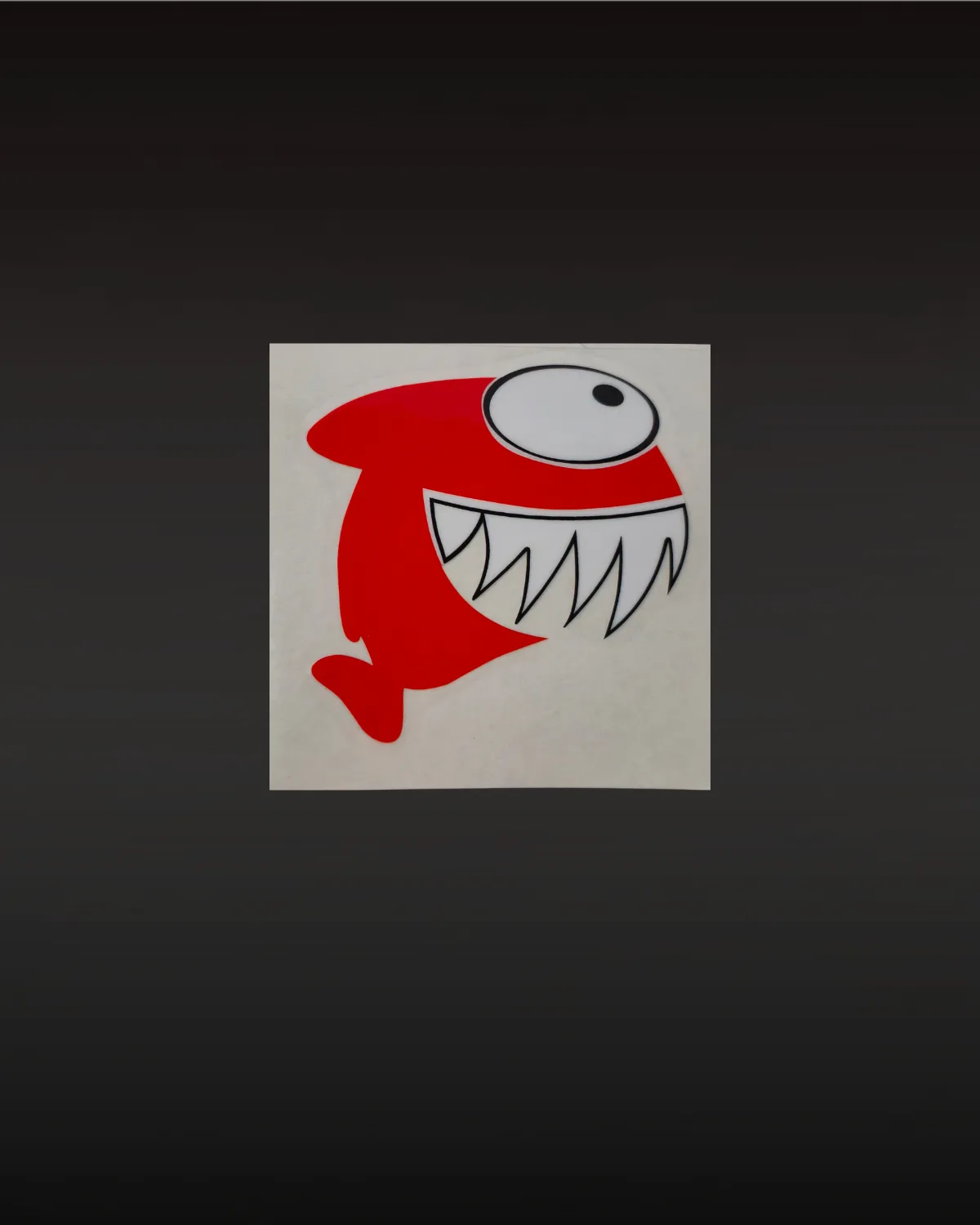 Adesivo Red Shark