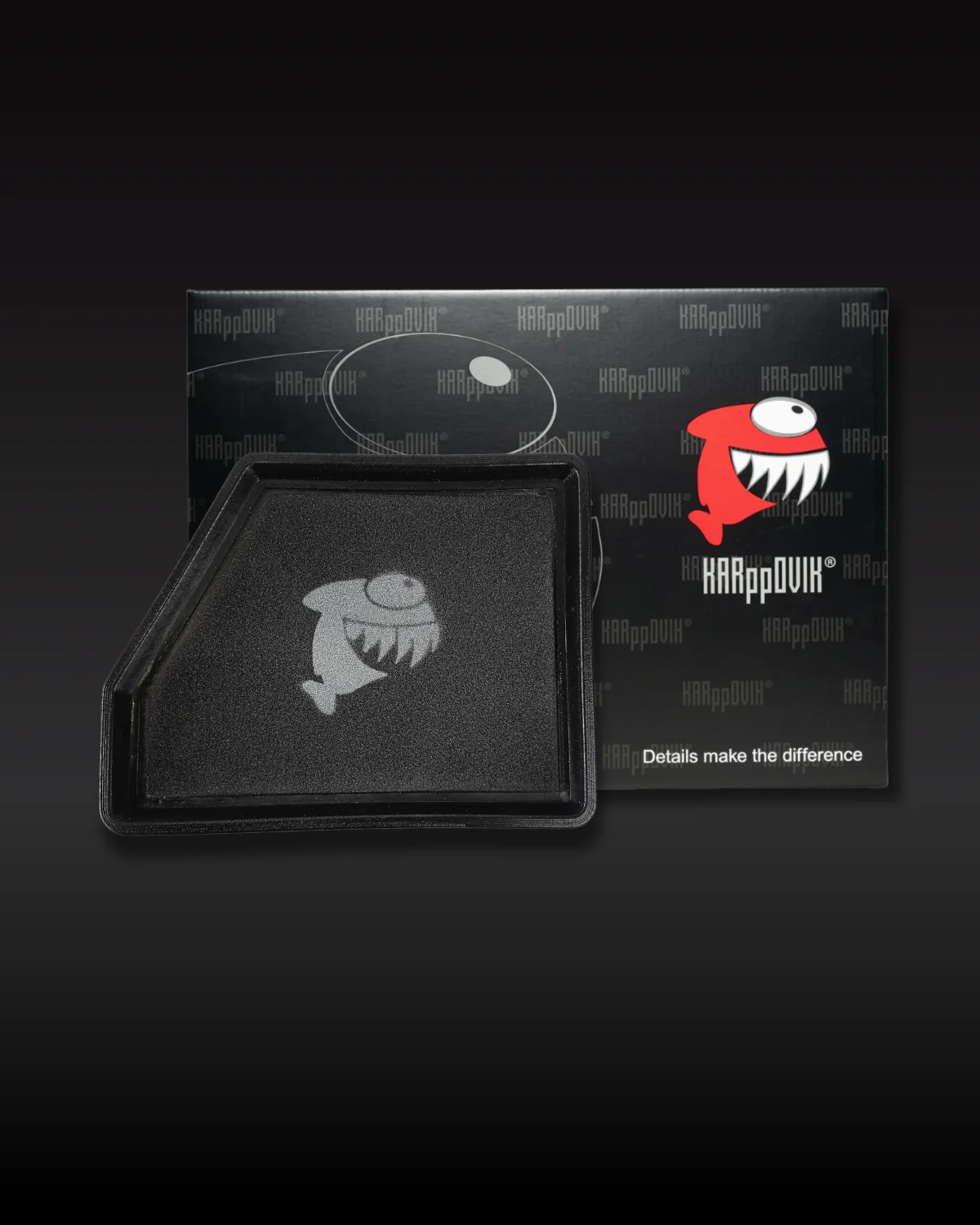 Filtro de ar esportivo Karppovik KF0012 — alto fluxo — encaixe direto Honda Civic, ZR-V