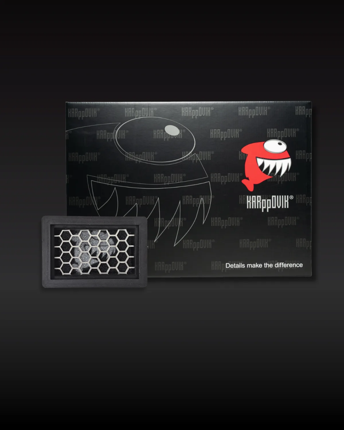 Filtro de ar esportivo Karppovik KF0109 — alto fluxo — encaixe direto BMW F 650 GS, F 650 GS Dakar