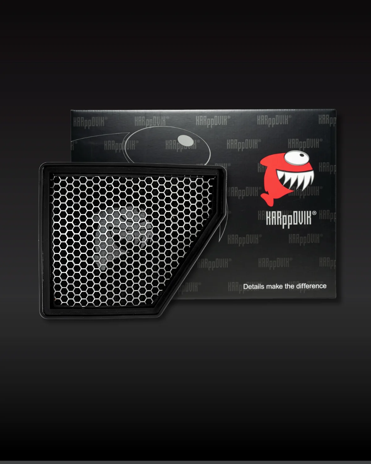 Filtro de ar esportivo Karppovik KF0029 — alto fluxo — encaixe direto Chevrolet Camaro