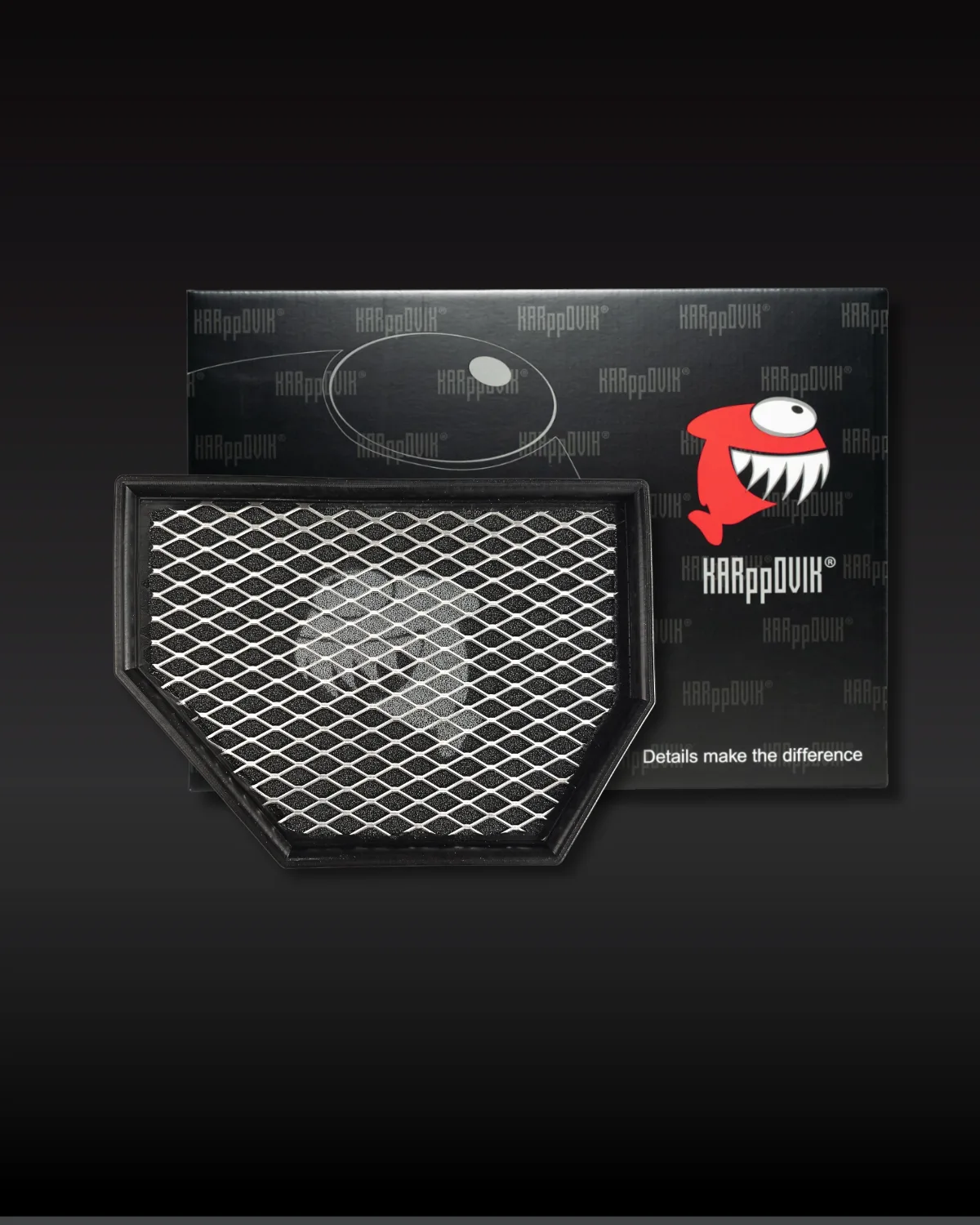 Filtro de ar esportivo Karppovik KF0137 — alto fluxo — encaixe direto BMW X6