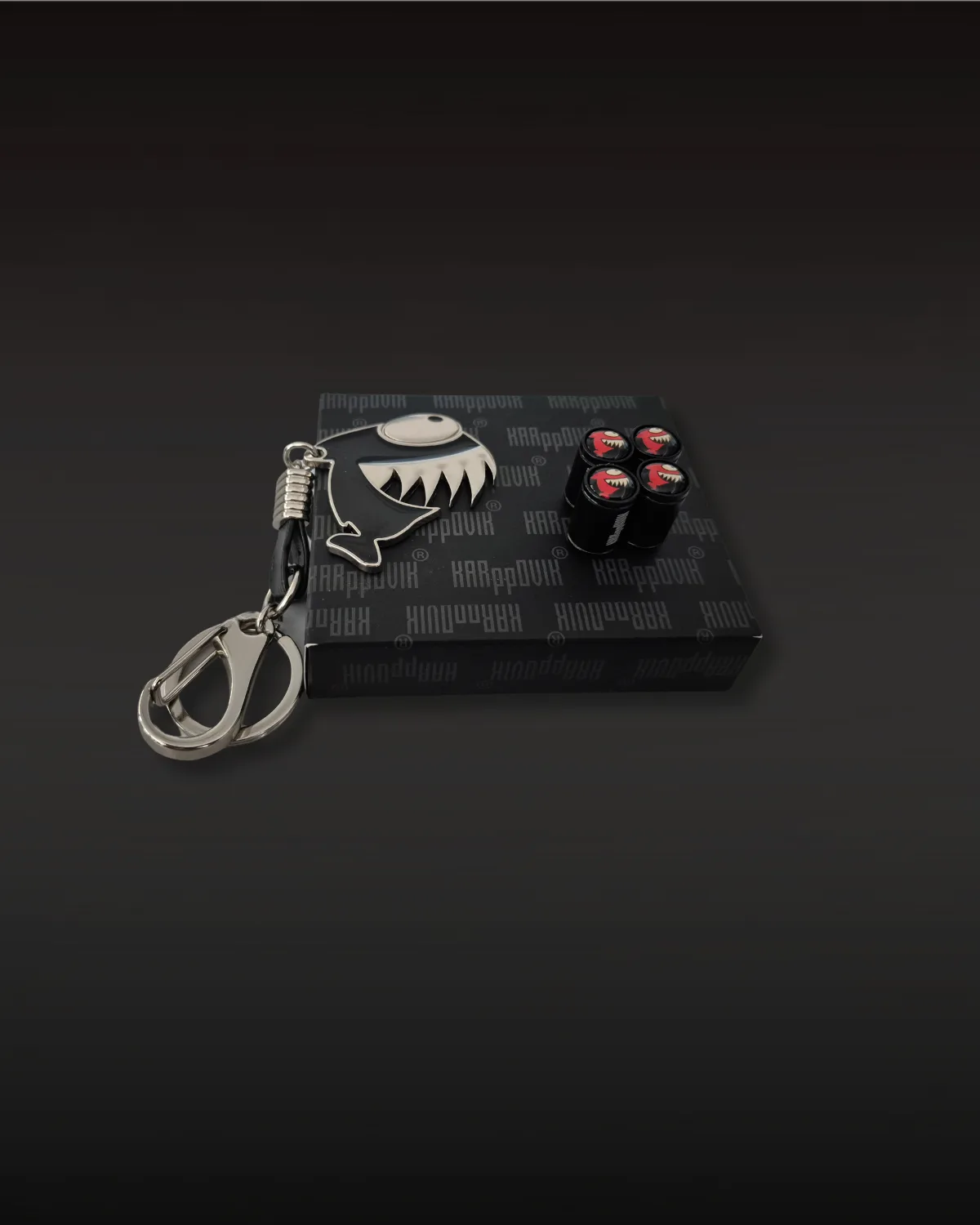Chaveiro  BLACK shark+ Bicos De Válvulas