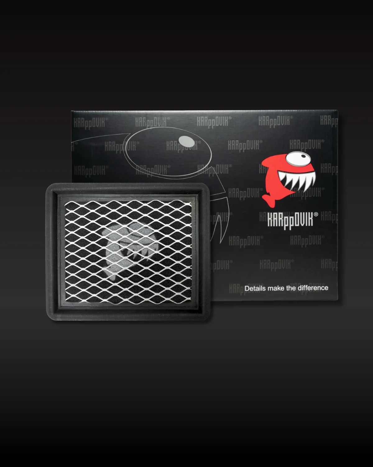 Filtro de ar esportivo Karppovik KF0506 — alto fluxo — encaixe direto Suzuki Jimny