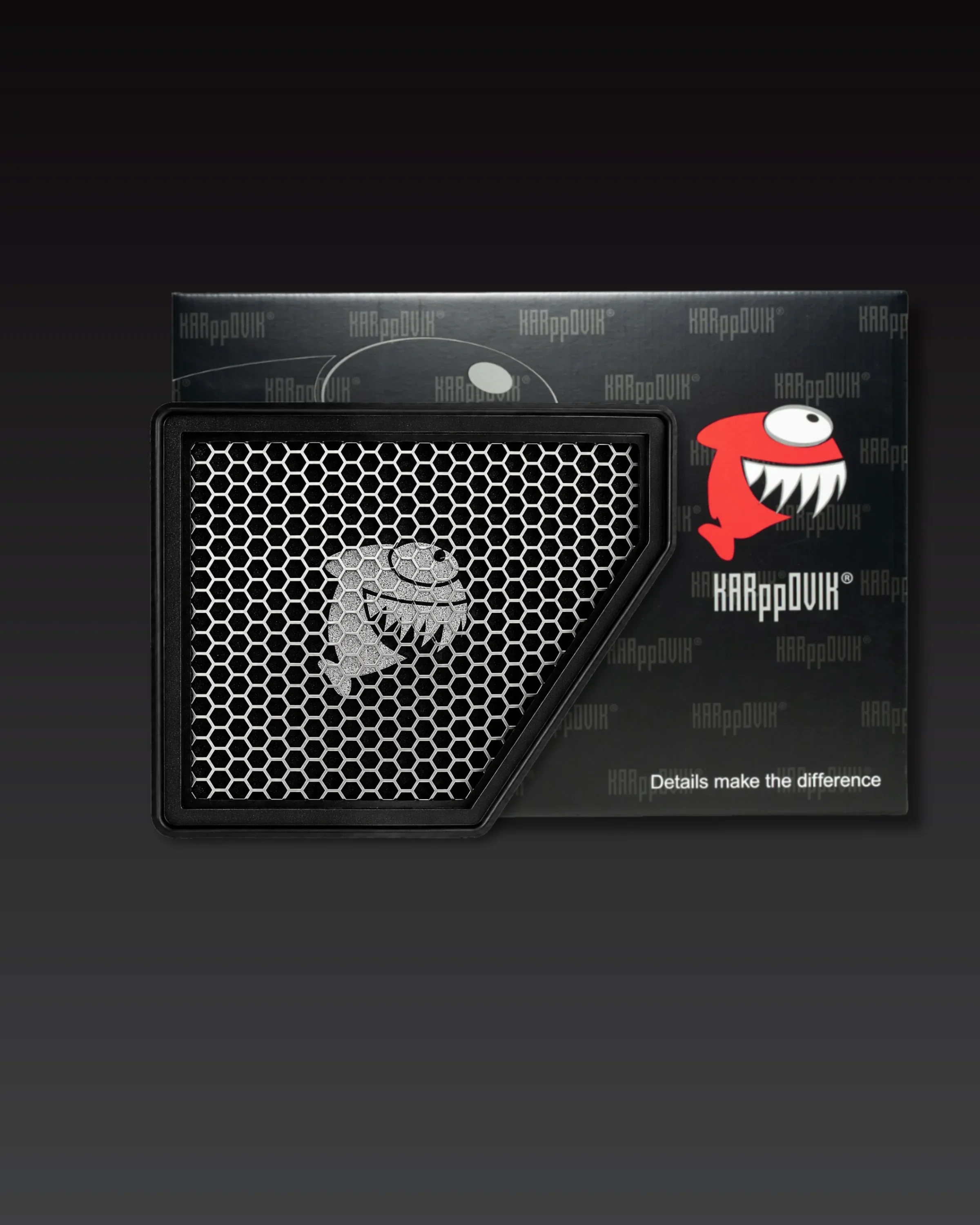 Filtro de ar esportivo Karppovik KF0029 — alto fluxo — encaixe direto Chevrolet Camaro