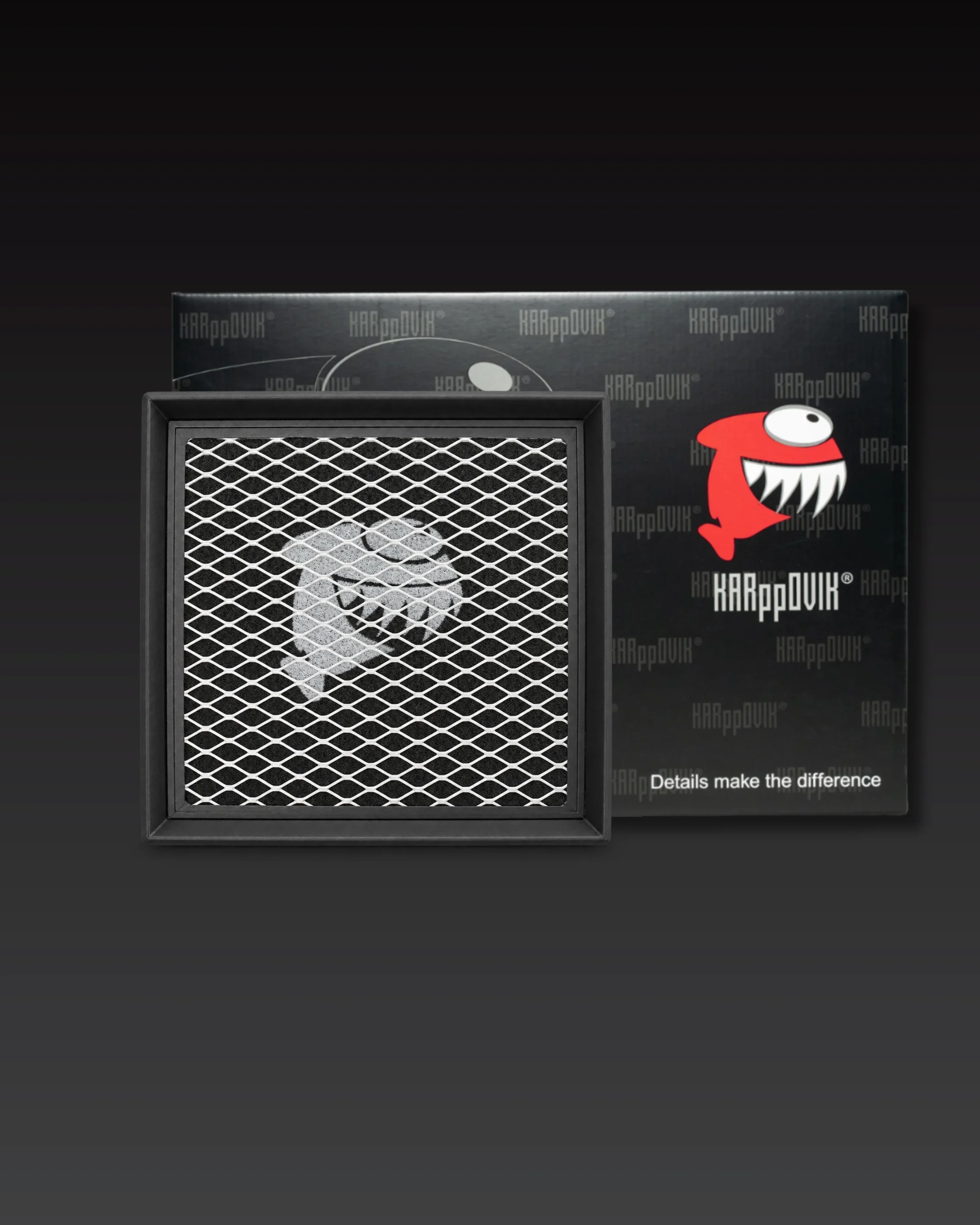 Filtro de ar esportivo Karppovik KF0088 — alto fluxo — encaixe direto Dodge Durango, Grand Cherokee, RX350