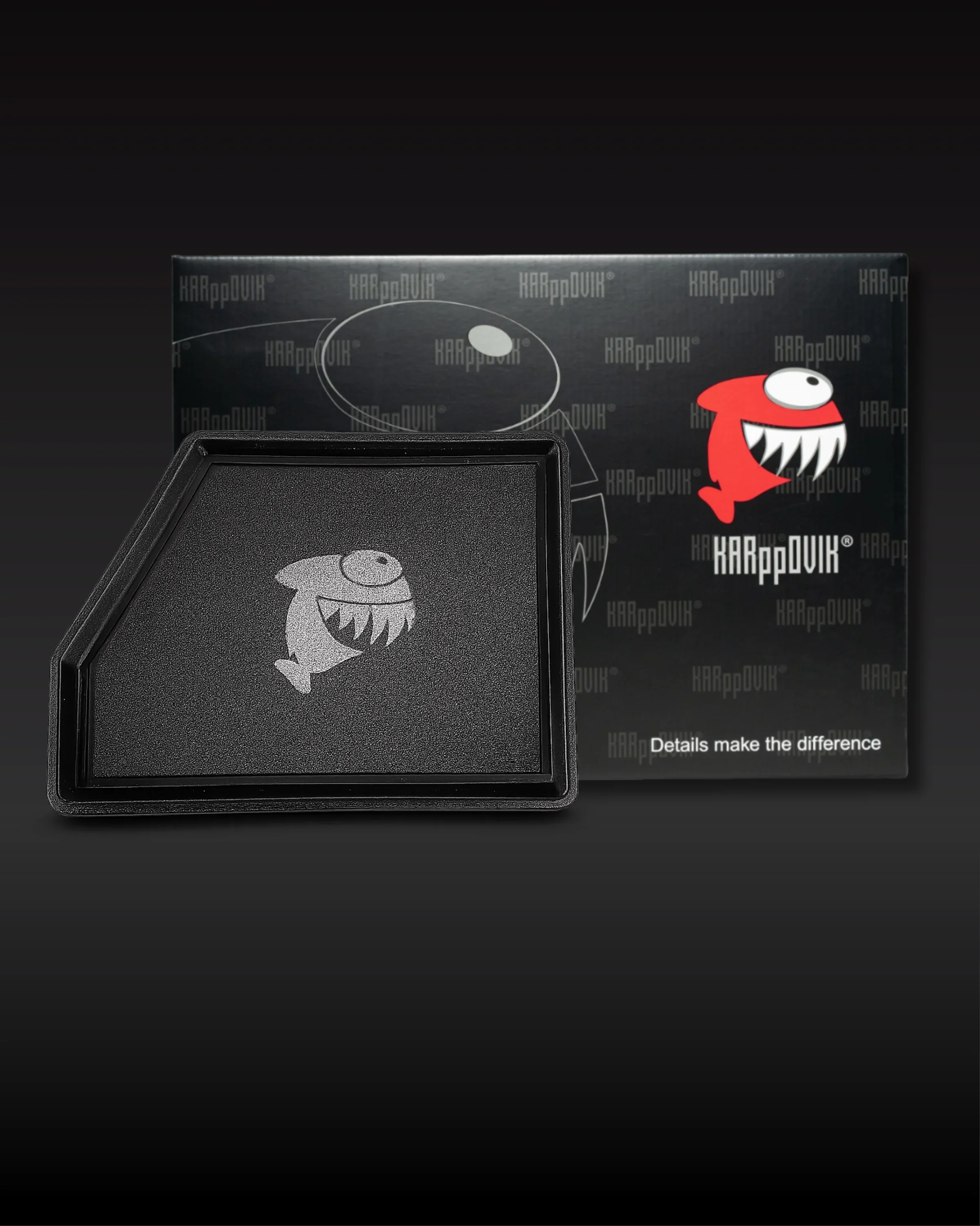 Filtro de ar esportivo Karppovik KF0012 — alto fluxo — encaixe direto Honda Civic, ZR-V