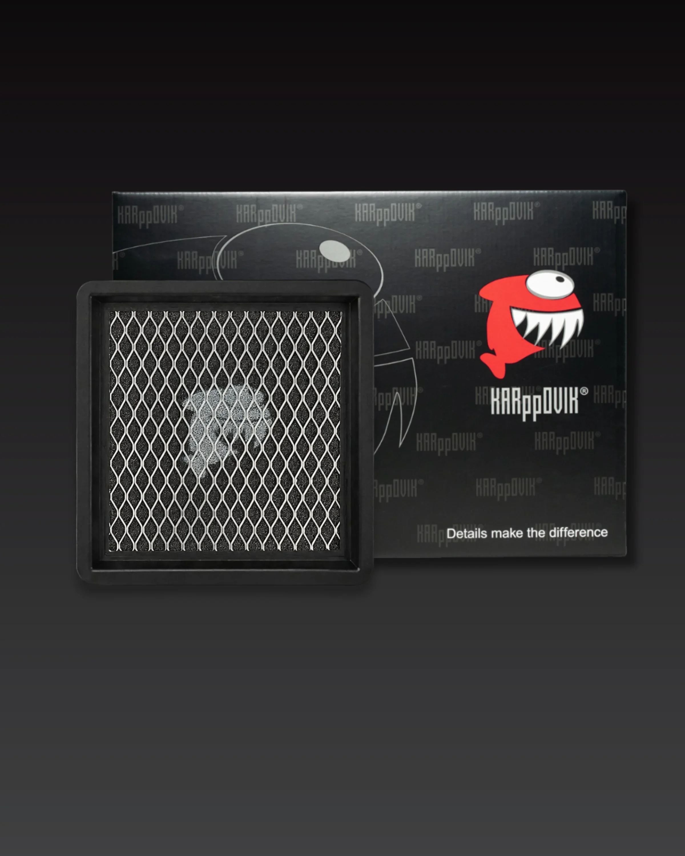 Filtro de ar esportivo Karppovik KF0089 — alto fluxo — encaixe direto SUBARU Forester, Impreza, Legacy